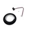 Truck-Lite Open Back, Black Pvc, Grommet For 40, 44 Series And 4 In. Lights, Round, Pl-3, Stripped End/Ring 40403 - alternate 3